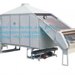 cocoa bean drying machine of reverse truning bed type