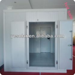 cold storage for chicken, frozen fish, meat