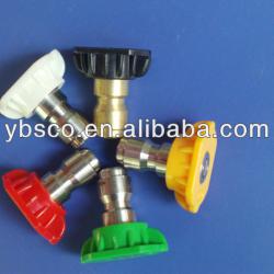 colorful high pressure water cleaning nozzle