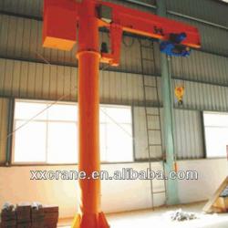 Column swing lever type hoisting equipment JIB crane