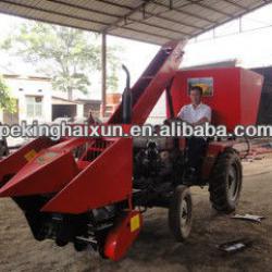 Combine Corn Harvester