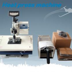 Combo heat transfer press machine