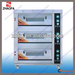 Commercial baking bread in oven YKL-36 (3 decks 6 trays)