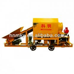 concrete material mixing jet unit