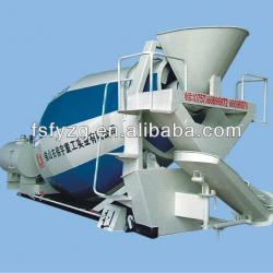 concrete mixer truck with pump