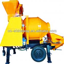 concrete mixer with transfer pump, equipped with Rexroth, Kawasaki,Deutz,Schneider,,Mitsubishi,Manuli