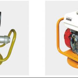 Concrete vibrator drive unit-powered by Honda, Loncin, Robin & Diesel, DYNAPAC joint, coupling, ball type coupling available