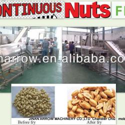 continuous nuts fryer
