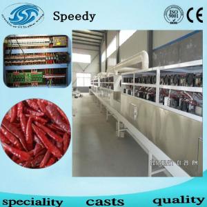 continuous vacuum microwave drying machine