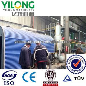 continuous waste tire oil pyrolysis plant with ISO & CE certificate
