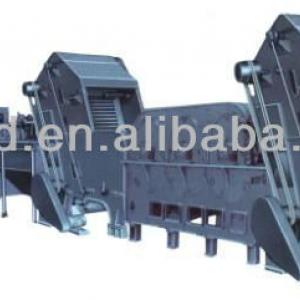 continuous wool scouring machine