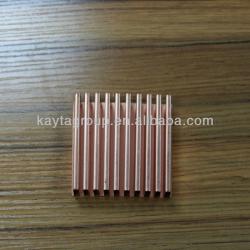 Copper heatsink for customized amplifier heatsink