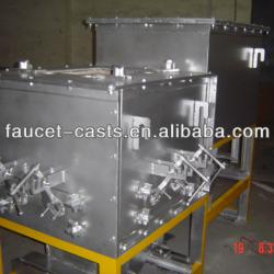 Copper rod continuous casting machine