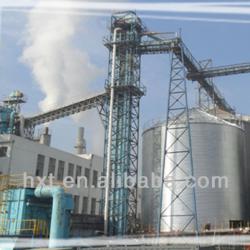 Corn storage steel silos,600 ton tank and bins on farm, grain silo