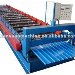 corrugated aluminum cladding forming machine