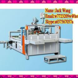 corrugated carton box gluing machine