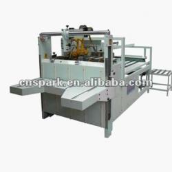 Corrugated semi-auto folder gluer machine