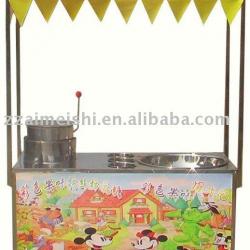 cotton candy popcorn combination machine