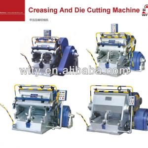 Creasing and die-cutting machine, die cutter