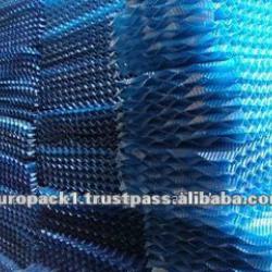 Cross flow cooling tower fill PVC