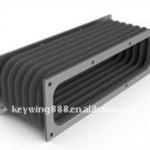 custom heat resistant silicone rubber bellow