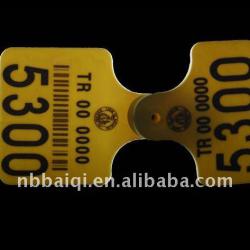 custom-made animal ear tag for cattle