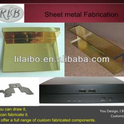 Custom stainless steel sheet metal fabrication