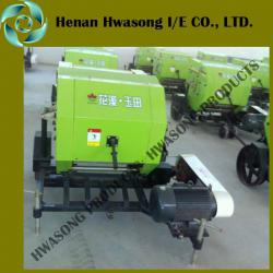 dairy farm small corn silage round baler