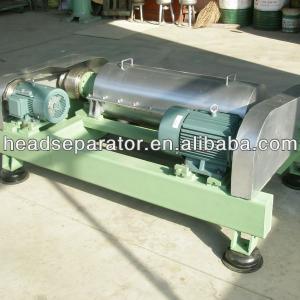 Decanter centrifuge