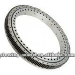 Deck / Ship Crane three row roller slewing bearing ring , slewing ring bearing for Stacker and Reclaimers