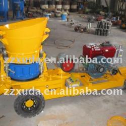 Diesel driven Dry-mix concrete gunite machine