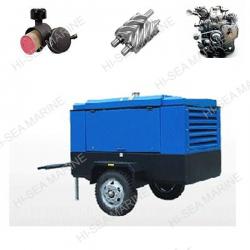 Diesel Driven Portable Screw Air Compressor