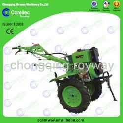 Diesel engine agricultural walking farm hand cultivator