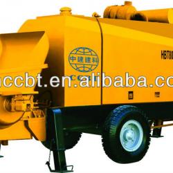 diesel engine stationary electric trailer concrete pump of HBT80.13.140RS