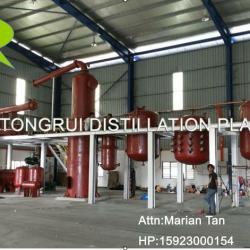 DIR Used Diesel Engine Oil Vacuum Distillation Oil Re-refinery Equipment