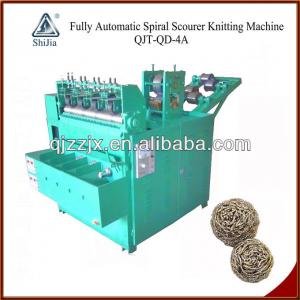 Dish stainless steel pot scourer machine