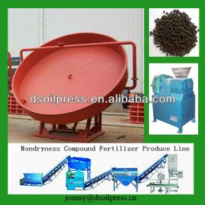 Disk compound NPK fertilizer granulating prodcution line