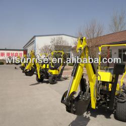 DLW-22 garden tractor backhoe