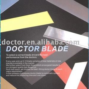 Doctor blade for paper making industry