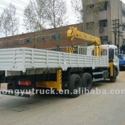 dongfeng 6*4 truck loader crane