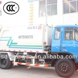 DONGFENG brand rubbish compression truck HDT5120ZYS for sale