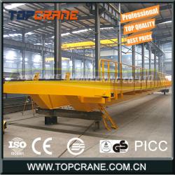 Double Beam Overhead Crane 50ton Rail Travelling Crane