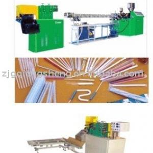 double color tricolor three color drinking straw making machine