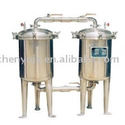 double filter ancillary equipments for beverage production line