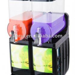 double flavours 12 liters slush beverage dispenser