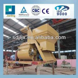 Double Horizonal Shafts Forced JS500 Concrete mixer