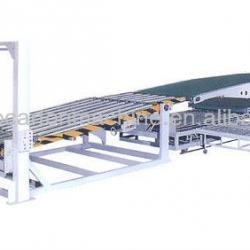 Double-layer paper-piling machine