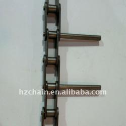 double pitch conveyor chain D-1 (with extended pins every 2 pitches)