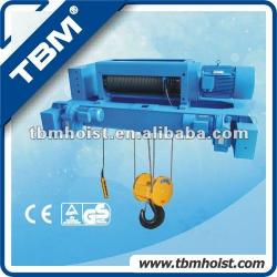 Double Rail Wire Rope Overhead Crane