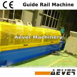 Drawer guide rail cold rolling form equipment